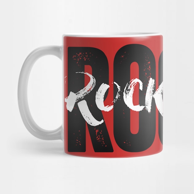Official ROCKY ROCKHEAD Merch - Logo (Variant #1) by Rockhead